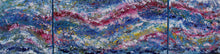 Load image into Gallery viewer, #7621 Wave Triptych 10" x 40"