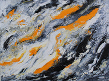 Load image into Gallery viewer, Koi Pond diptych 12&quot; x 25&quot;
